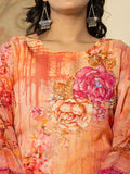 Elegant Pink Floral Embroidered Sequinned Kurta with Trousers & Dupatta Set