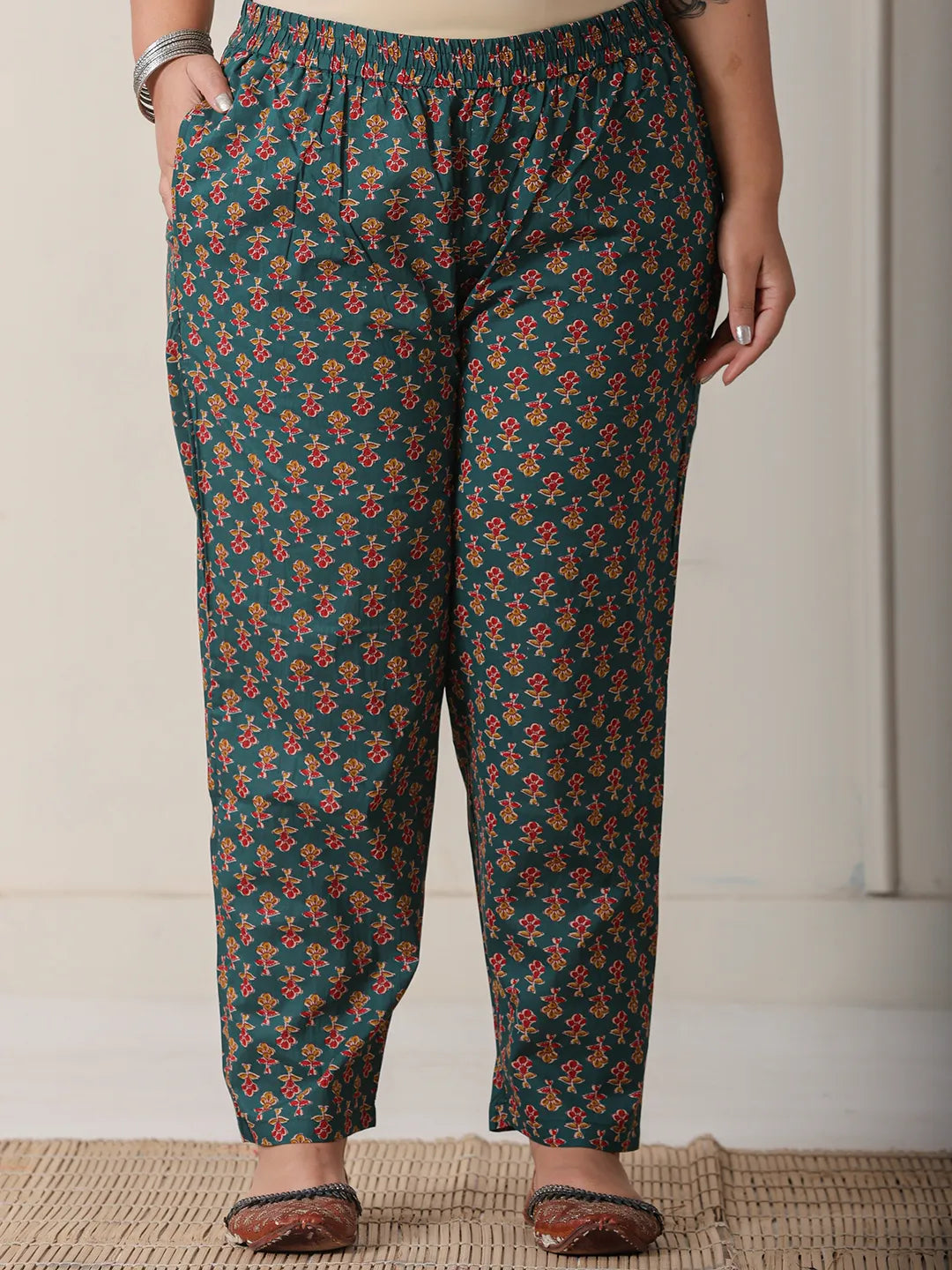 Radiant Teal Green Sequins Work Kurta Set that Adds a Festive Glow